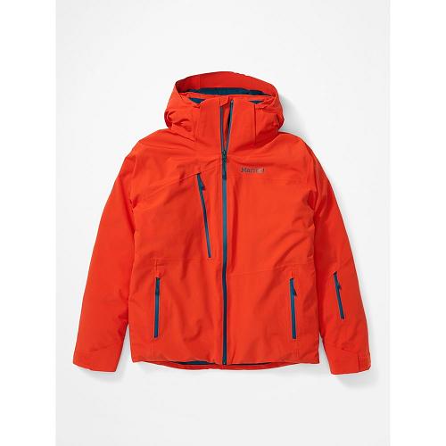Marmot Ski Jacket Red NZ - WarmCube Jackets Mens NZ6723810